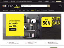Tablet Screenshot of imerco.dk